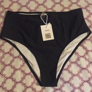 High waisted cupshe bikini bottoms